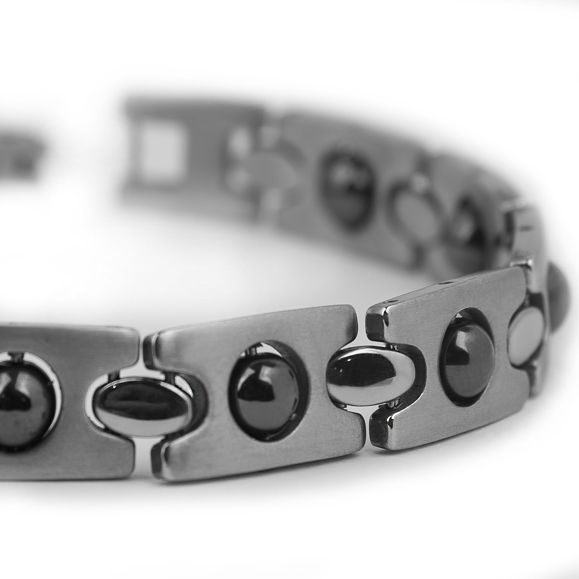 Stainless Steel Men's Bracelet with Magnetic Balls For Body Health & Relaxation, Colorado COL033-01